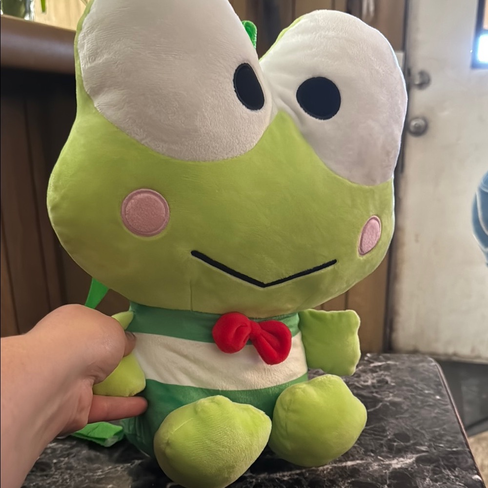 Sanrio Keropoi plush backpack